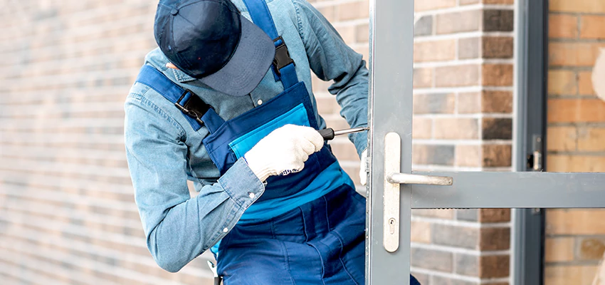 Pivot Storefront Door Locks Installation in West Carson, California